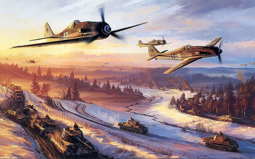 WW2 Planes, WW2 Aviation Art HD Wallpaper | Pxfuel