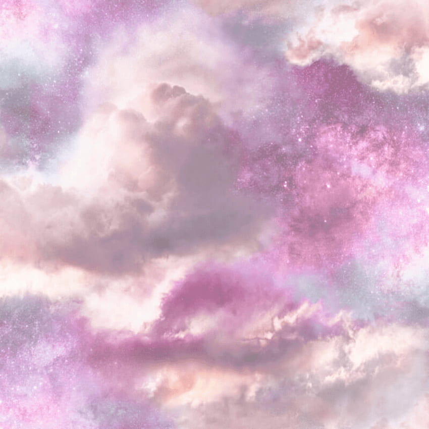 Arthouse Blush Diamond Galaxy Glitter Cloud Pink & Purple 260009 - Sem categoria da Depot UK Papel de parede de celular HD