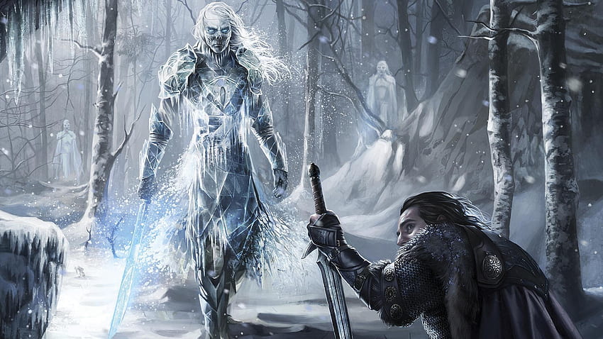A Song of Ice and Fire, Art, Book, Game of Thrones, Jon Snow, White, Game  of Thrones White Walker HD wallpaper | Pxfuel