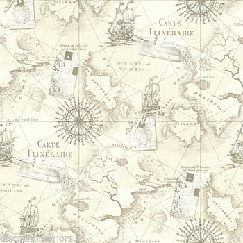 Nautical Chart Wallpaper  the House house