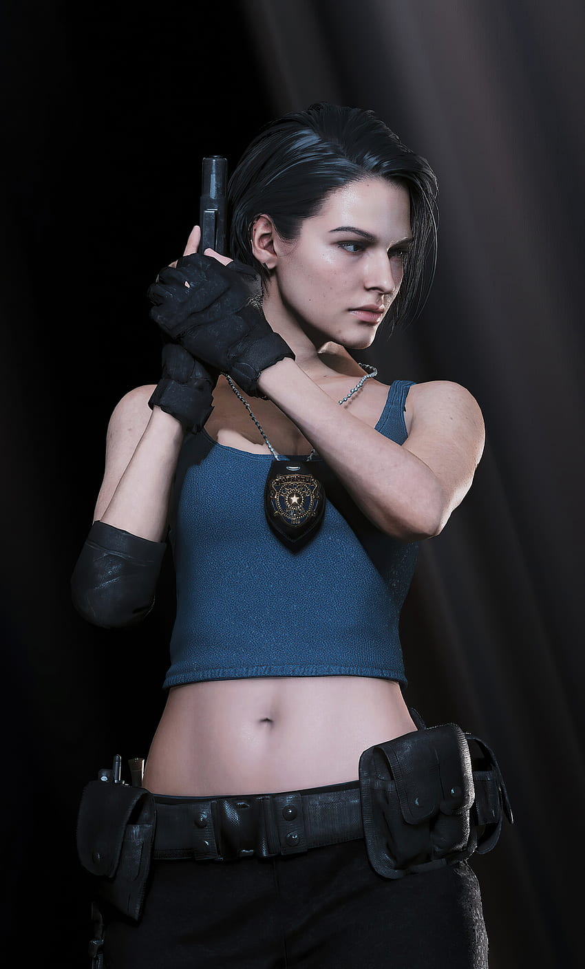 Jill Valentine In Resident Evil 3 Remake Iphone Background And Resident Evil 3 Phone Hd