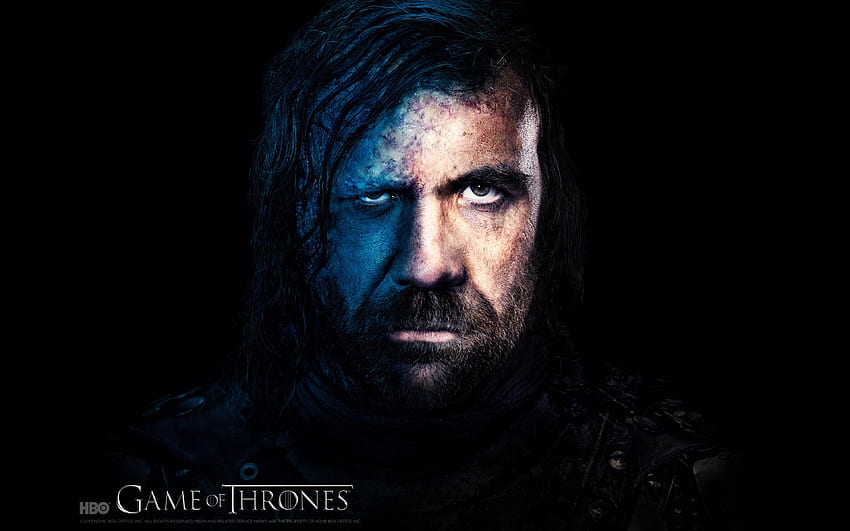 Game of Thrones (TV Series 2011– ), Rory McCann, black, tv sereis, man, poster, sandor the hound clegane, fantasy, actor, face, game of thrones HD wallpaper