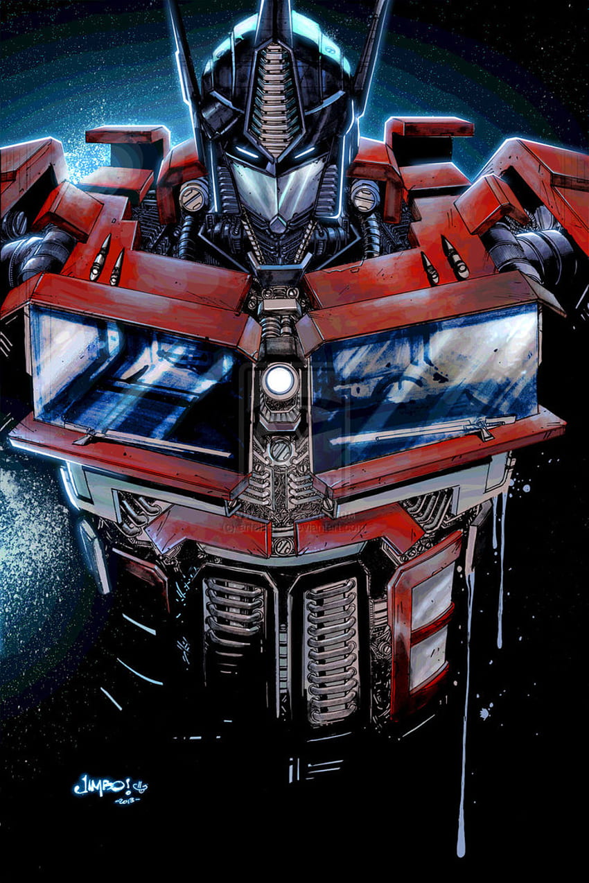 Optimus prime - El Fan Art de Transformers, Optimus Prime Art fondo de pantalla del teléfono