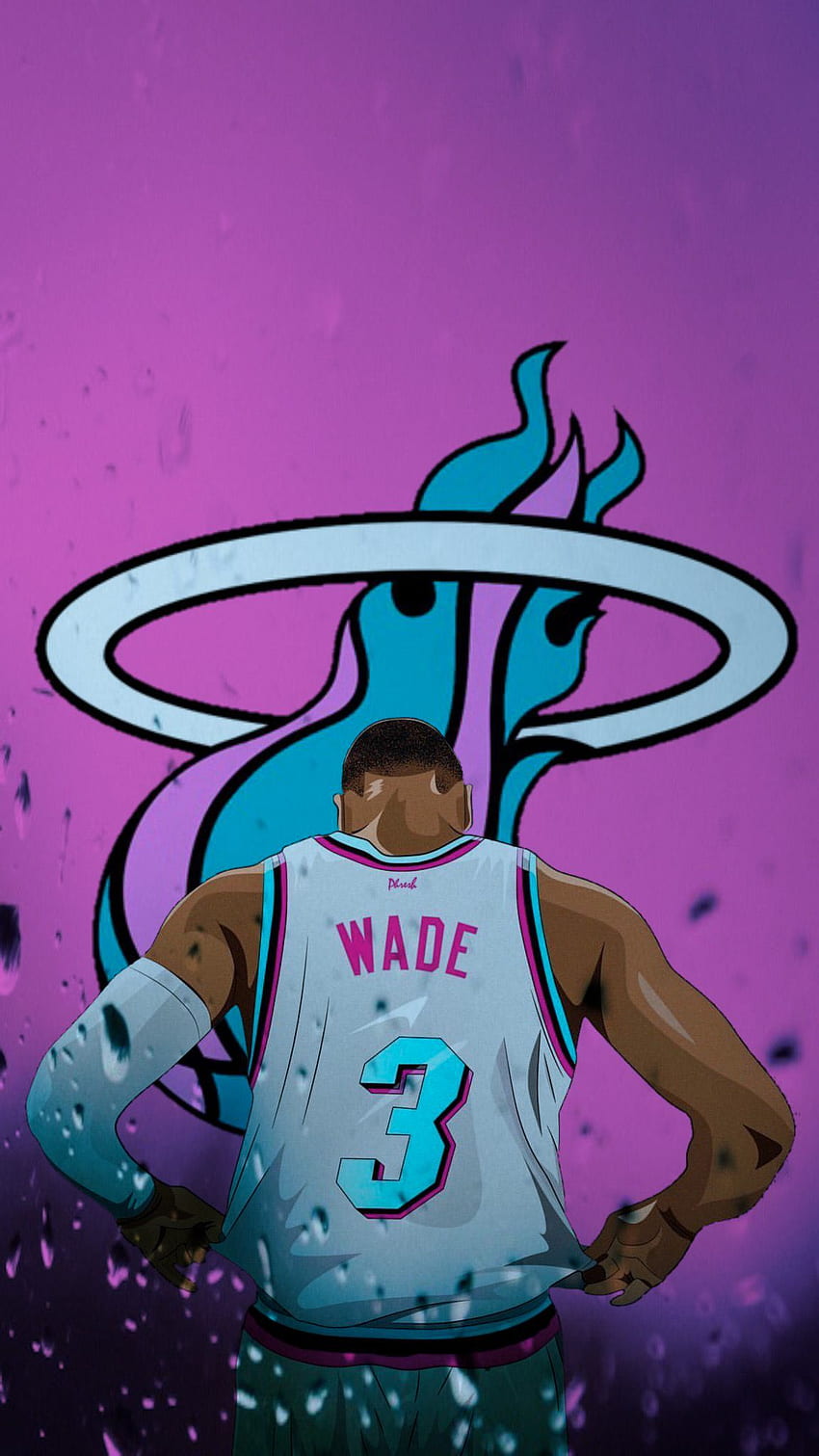 D Wade Miami Heat . Miami heat basketball, Miami heat, Miami basketball HD phone wallpaper