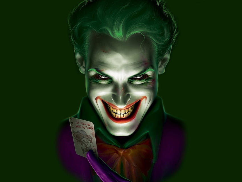 Joker Comic, Joker Portrait HD wallpaper
