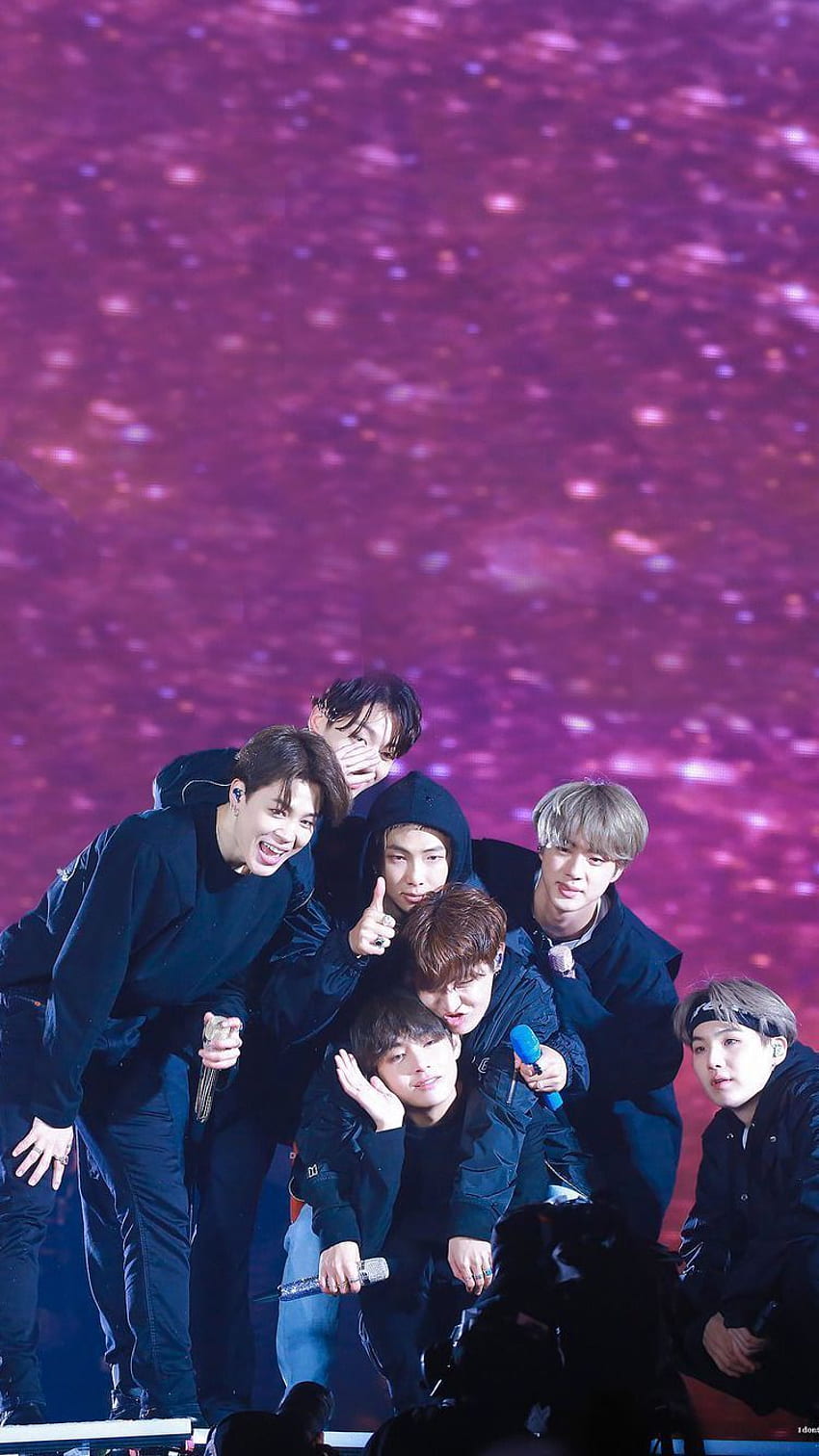 Bts Group On Stage Bts Cute Group Hd Phone Wallpaper Pxfuel