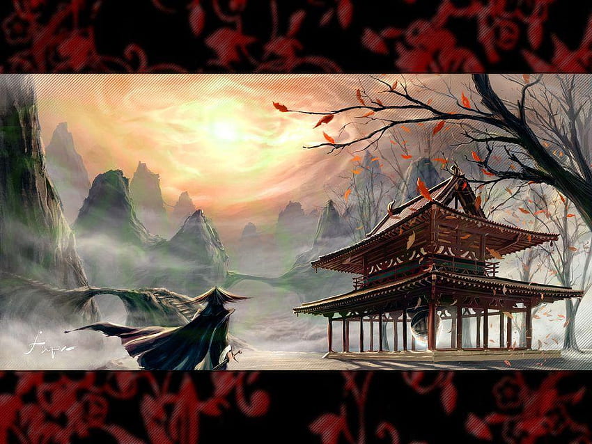 Japanese Art, Ninja Japanese Art HD wallpaper