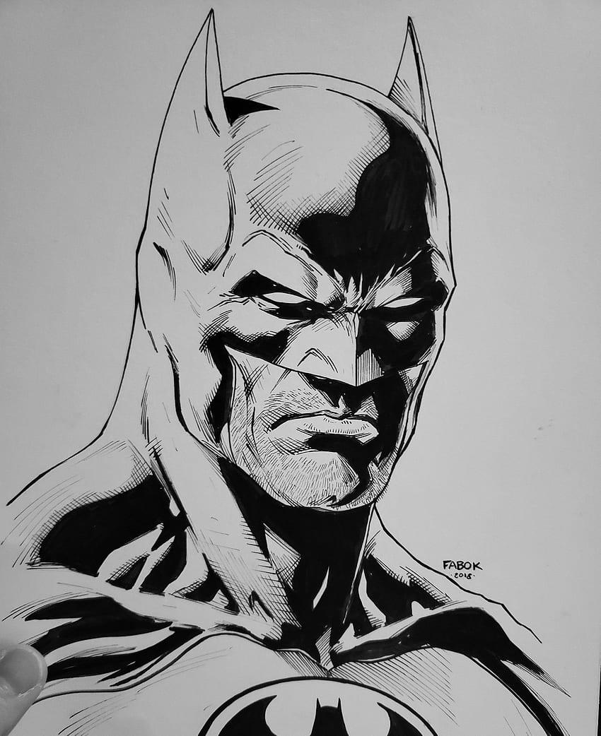 JPHILLinMYSELF na Jason Fabok (szkice lub inne). Rysowanie superbohaterów, rysowanie Batmana, grafika komiksowa Tapeta na telefon HD