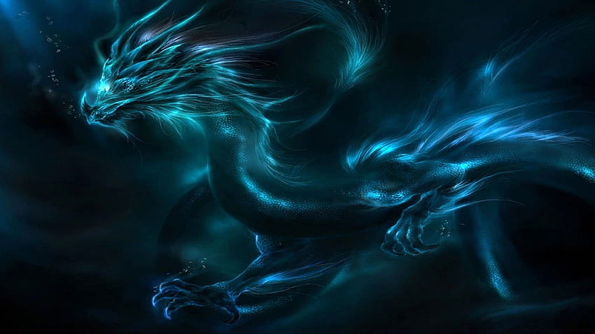 for Cool Dragon computer. Interesting, Peaceful Water Dragon HD wallpaper