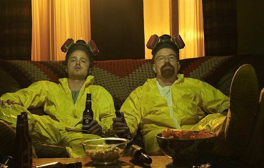 the series, actors, characters, Breaking Bad, breaking bad, Bryan Cranston, Walter White, Jesse Pinkman, Aaron Paul, the cooks for , section фильмы HD wallpaper