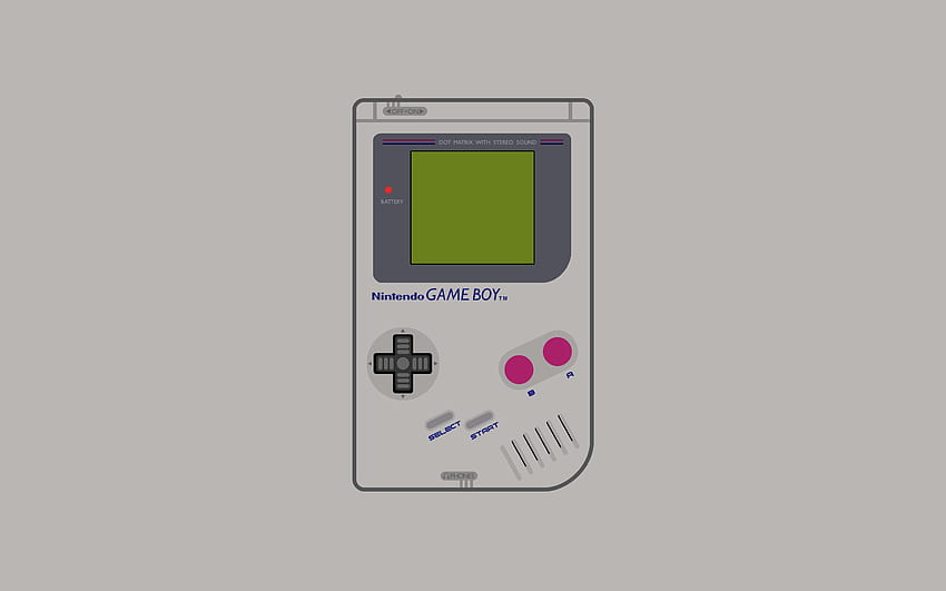 Nintendo Game Boy Advance SP, Nintendo minimalista Sfondo HD
