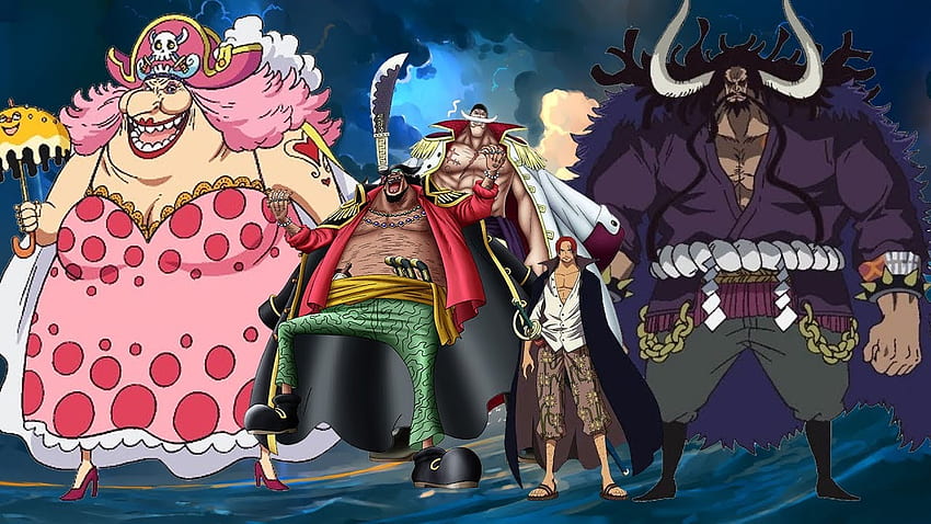 3840x2160px, 4K Free download | One Piece The 4 Yonko - Novocom.top HD ...