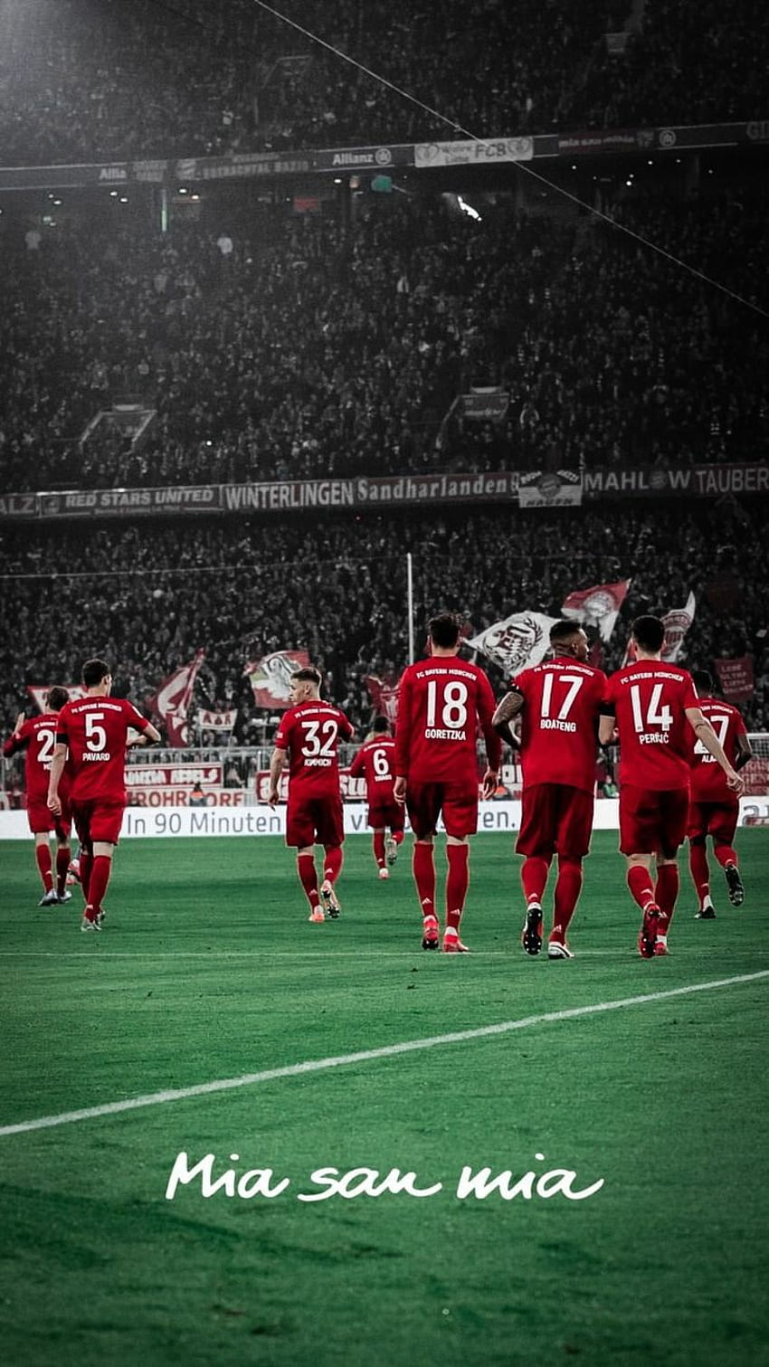 Bayern Munich, uniforme de sport, chemise, mia san mia Fond d'écran de téléphone HD