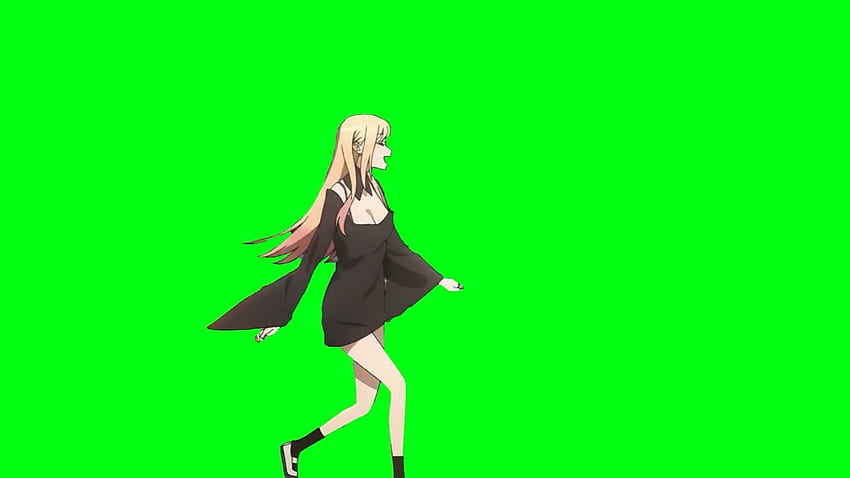 Kitagawa Marin Green Screen – Sono Bisque Doll wa Koi o Suru HD-Hintergrundbild