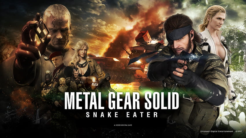 Metal Gear Solid Snake Eater Pachislot papel de parede HD