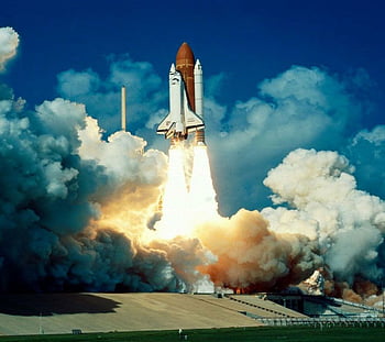 Amazing View Space Shuttle Launch HD Wallpaper