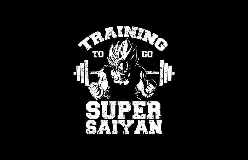Treine como um saiyan: exercícios de Dragonball para trazer o super saiyan em você, Goku Gym papel de parede HD