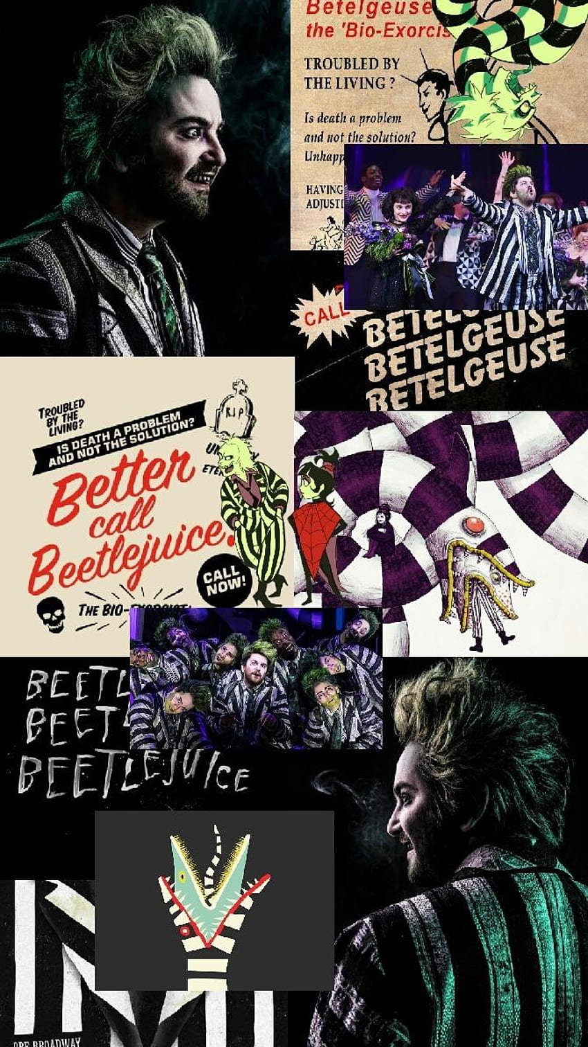 Beetlejuice The Musical, Broadway Shows HD phone wallpaper