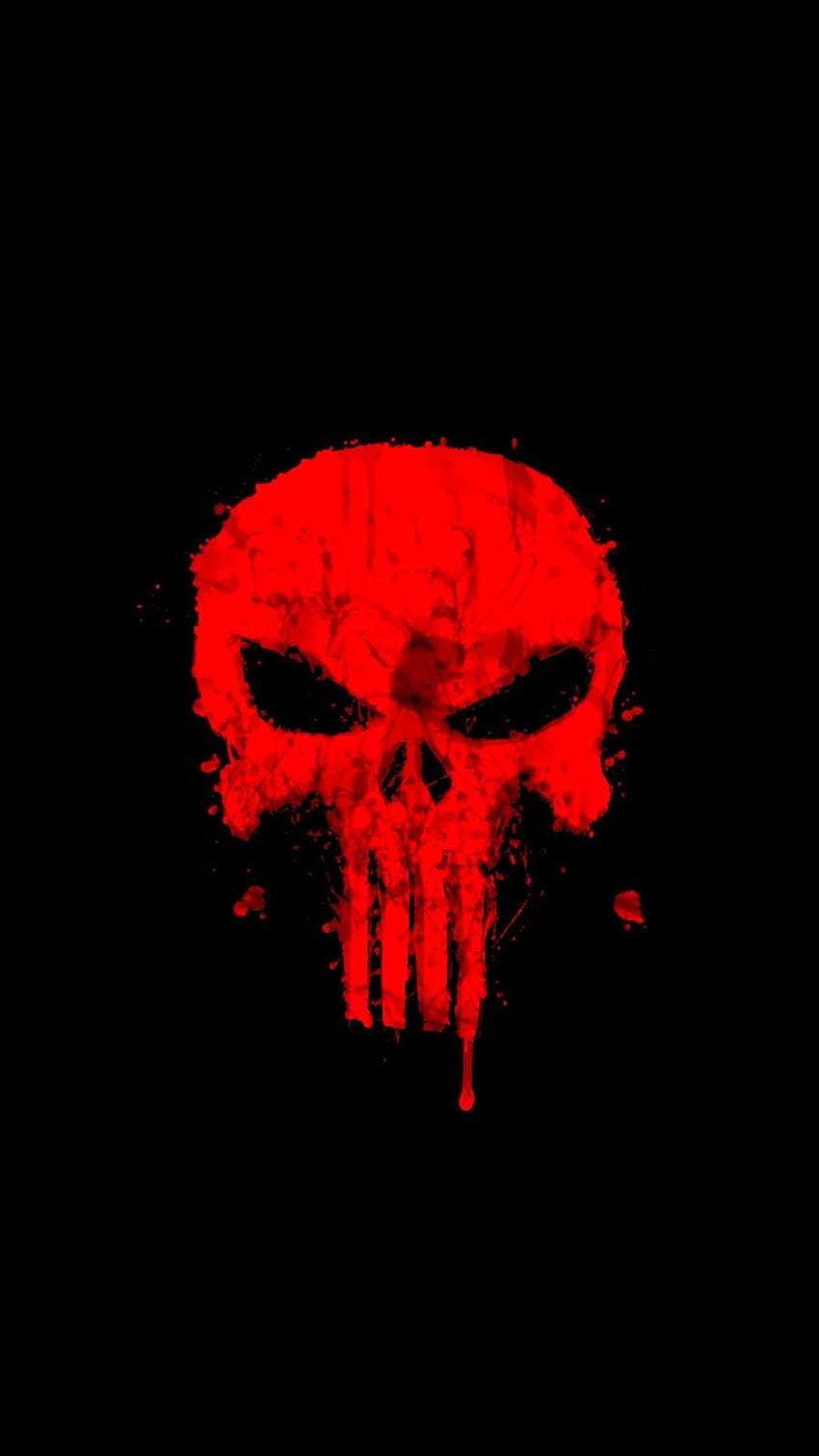Punisher For Mobile .teahub.io, Red Punisher HD phone wallpaper