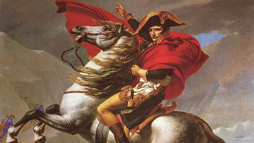 Napoleone a cavallo Sfondo HD