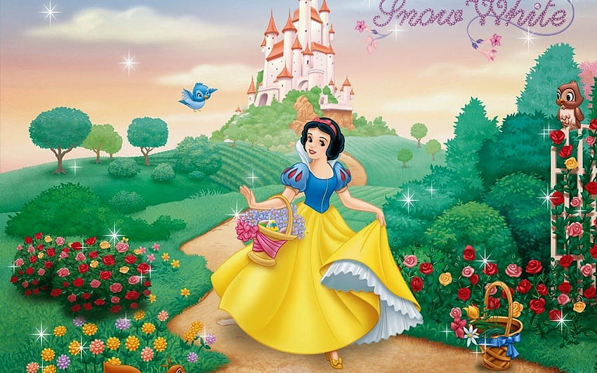 Snow White Background Pics HD wallpaper