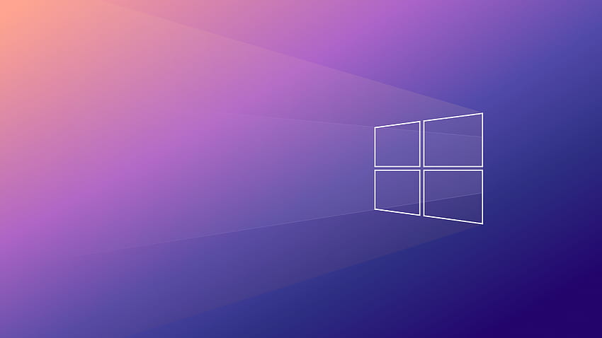 Windows 10 , градиентен фон, минимален, , технология HD тапет