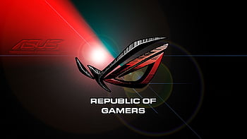 Asus E Gametekk Asus Logo Black Png - Republic Of Gamers Wallpaper 4k,  Transparent Png , Transparent Png Image - PNGitem