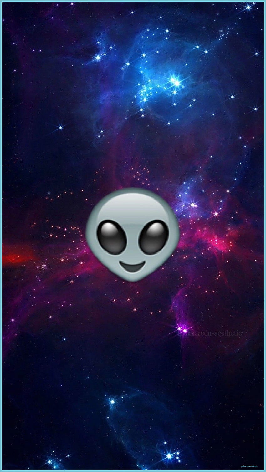 Galaxy Emojis - Top Galaxy Emojis Hintergrund - Galaxy Emoji, Emoji Blau HD-Handy-Hintergrundbild