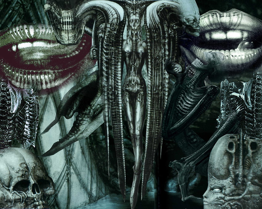 Hr Giger, Giger Alien Wallpaper HD