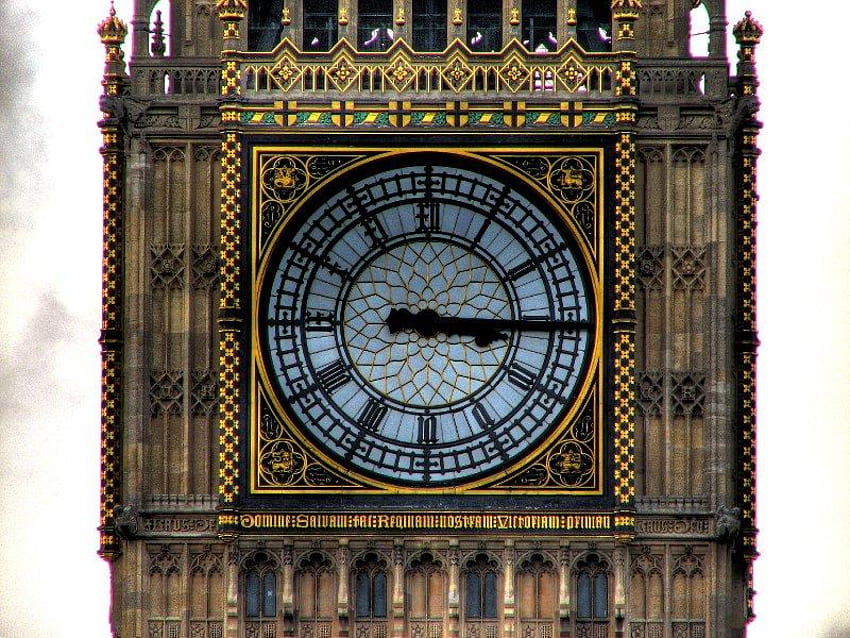 Closeup of Big Ben, daylight, clock, ben, big HD wallpaper
