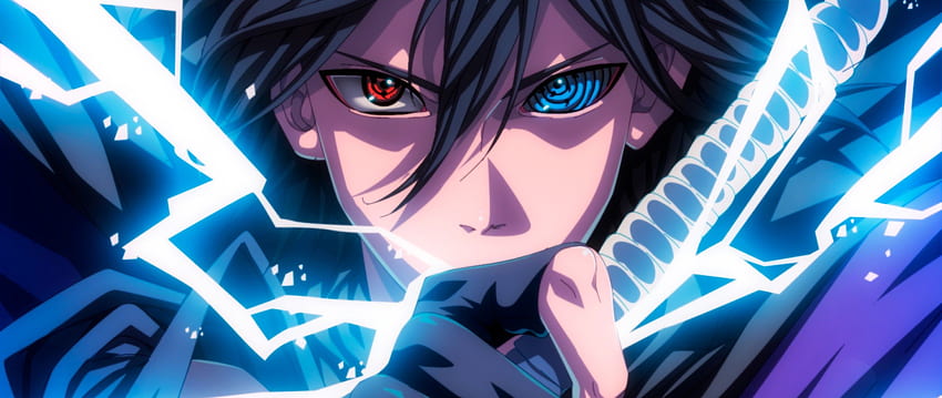 Sasuke, Sharingan, Rinnegan, Eyes, Lightning, - Sasuke Rinnegan - -, Sasuke Uchiha Rinne Sharingan HD wallpaper