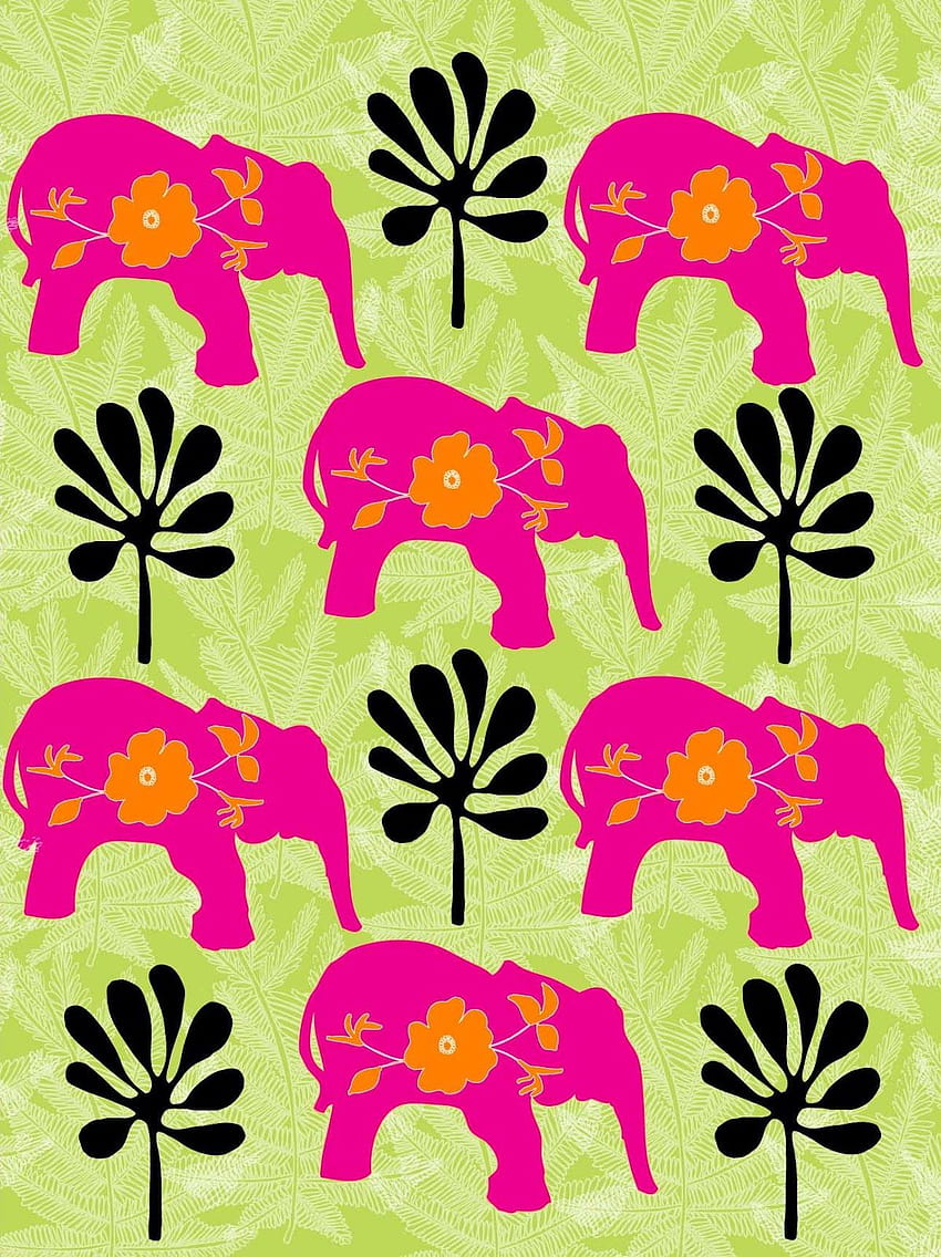 Prints And Patterns Kids print and pattern book [] for your , Mobile & Tablet. Explore Pink Elephant . African Elephant , Indian Elephant , Cute Elephant HD phone wallpaper