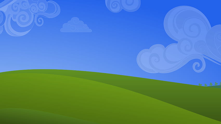 Windows XP Bliss - Windows XP Art - , Windows XP Grass HD 월페이퍼