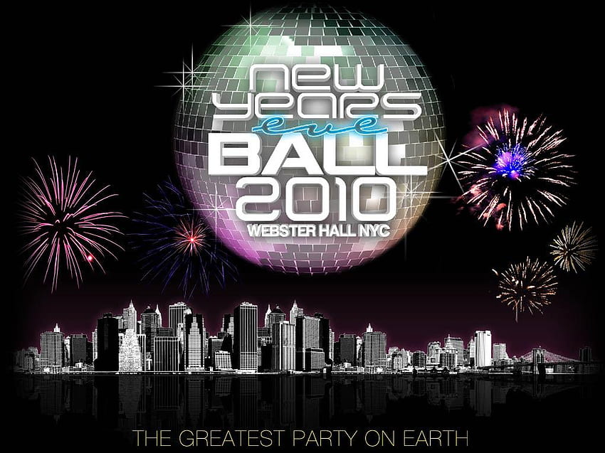 New York, abstract, new years ball HD wallpaper