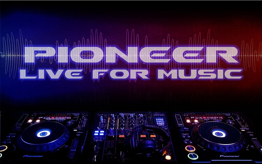 Pioneer Dj, toca-discos digitais para DJ papel de parede HD