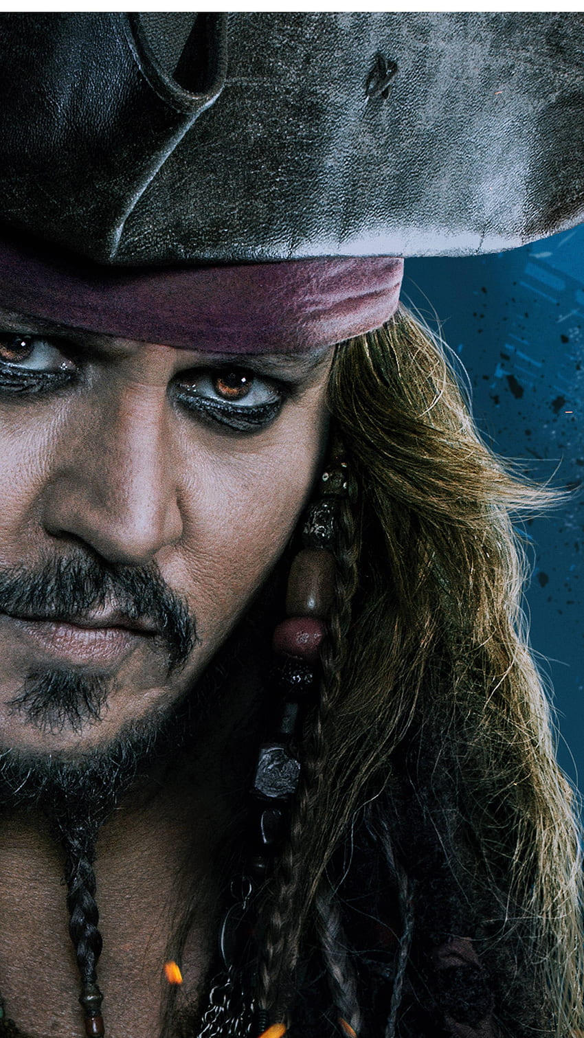 Jack Sparrow Pirates Of The Caribbean Dead Men Tell No Tales ยังคง Sony Xperia X, XZ, Z5 Premium, ยนตร์, และพื้นหลัง, Jack Sparrow วอลล์เปเปอร์โทรศัพท์ HD