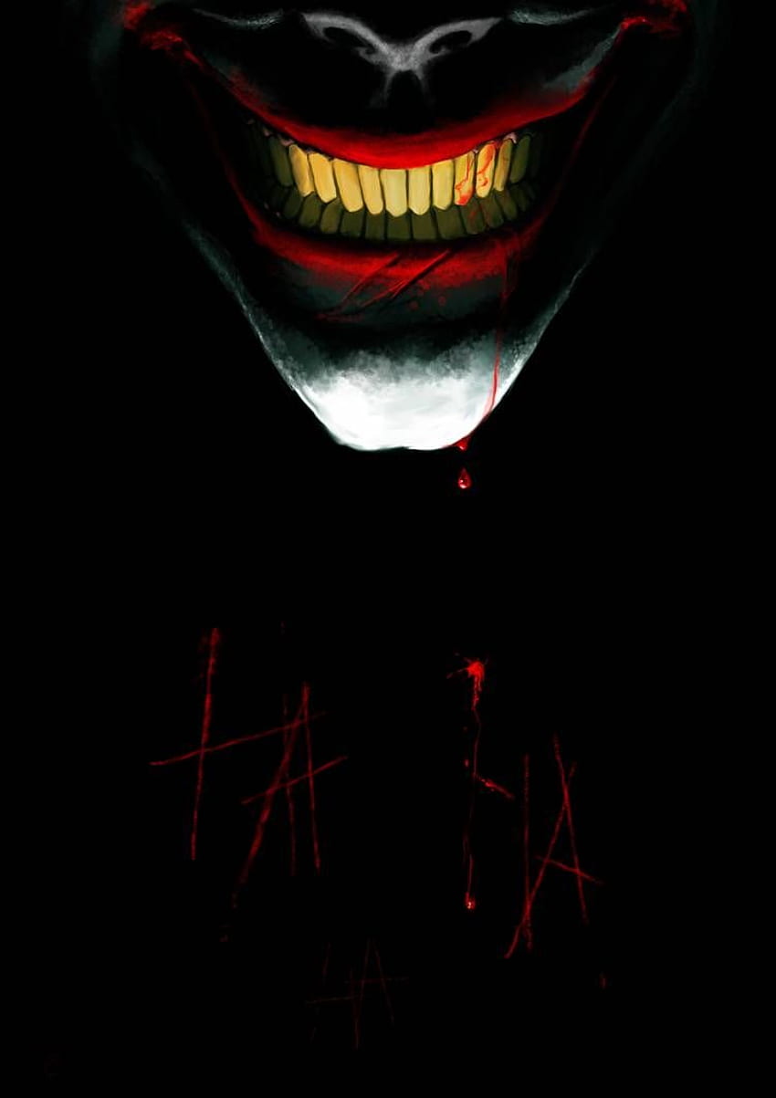 joker HA HA HA autorstwa Aquila-Audax. Grafika Jokera, Joker Batmana, Grafika Jokera, Joker Hahaha Tapeta na telefon HD