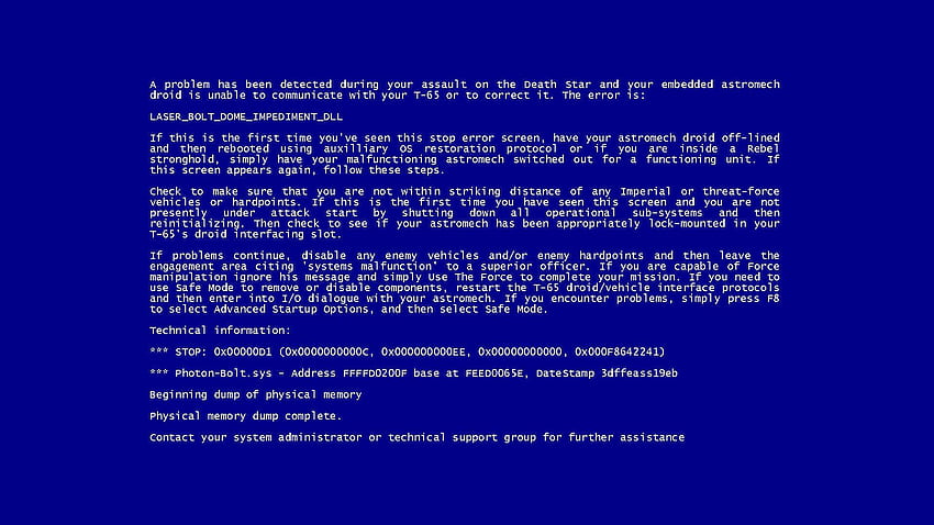 Bsod, Embedded Systems HD wallpaper