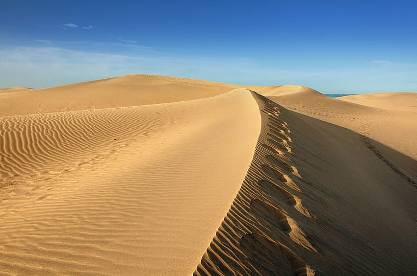 Nature, Sky, Sand, Desert, Wind HD wallpaper