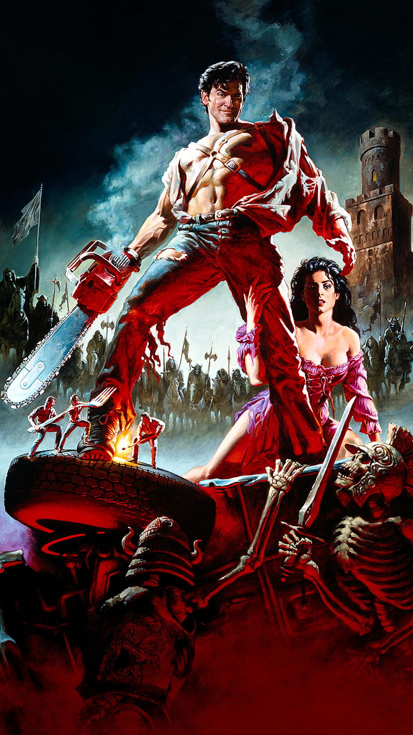 Army of Darkness (1992) Phone HD phone wallpaper