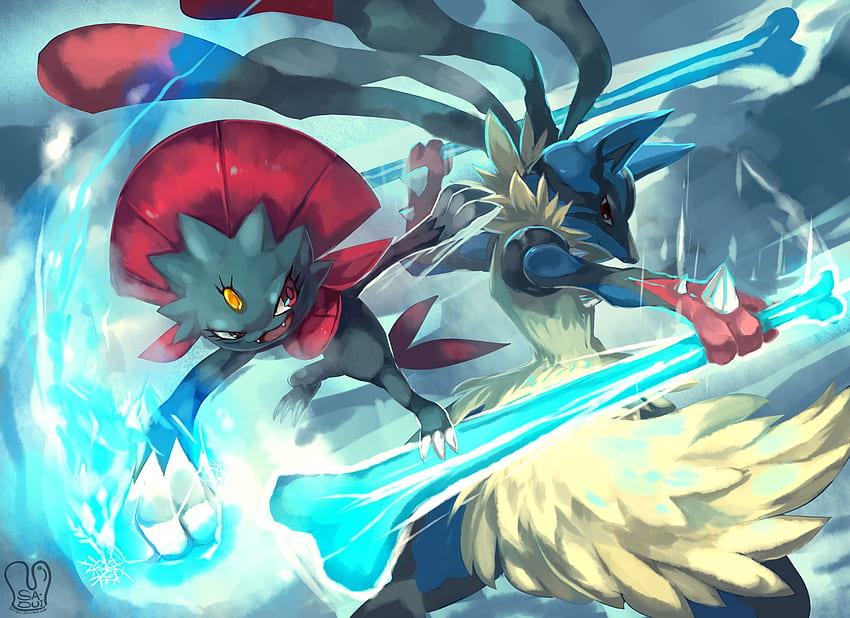 Lucario (Pokémon) and Background, All Mega Pokémon HD wallpaper