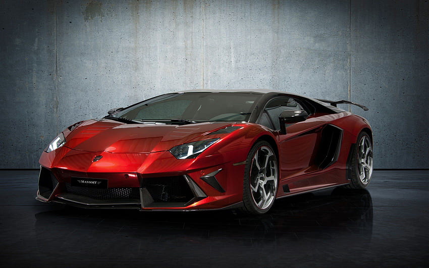 Lamborghini rojo, Lamborghini rojo y negro fondo de pantalla | Pxfuel