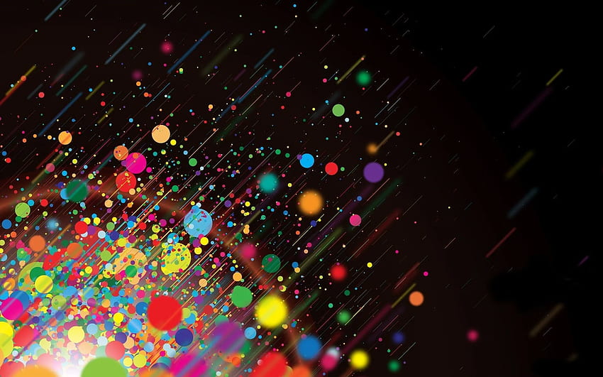 Spritzer. Abstrakter Hintergrund, Regenbogen, abstrakte Kunst, buntes Spritzen HD-Hintergrundbild