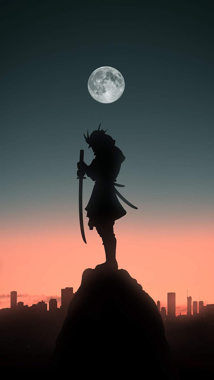 Samurai Silhouette IPhone - IPhone : iPhone HD phone wallpaper