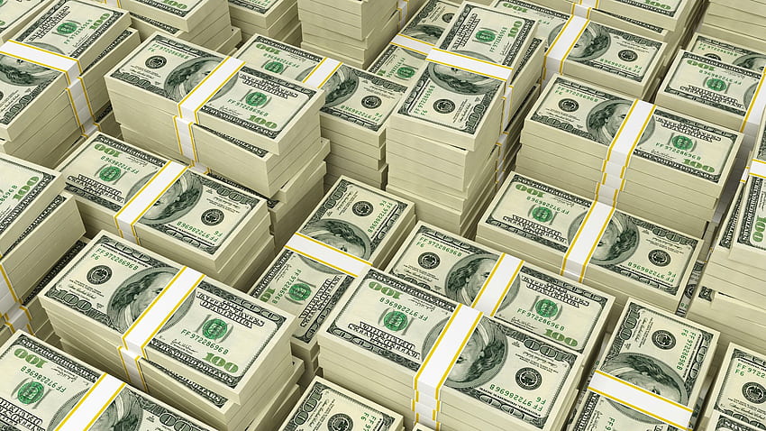 Many packs of US dollars, money, currency HD wallpaper