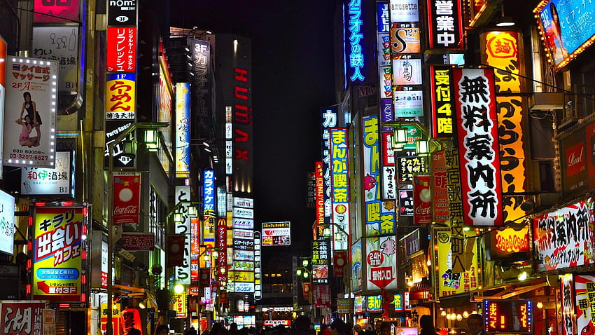 Japan Tokyo Cities City Night Japon HD Wallpaper Pxfuel
