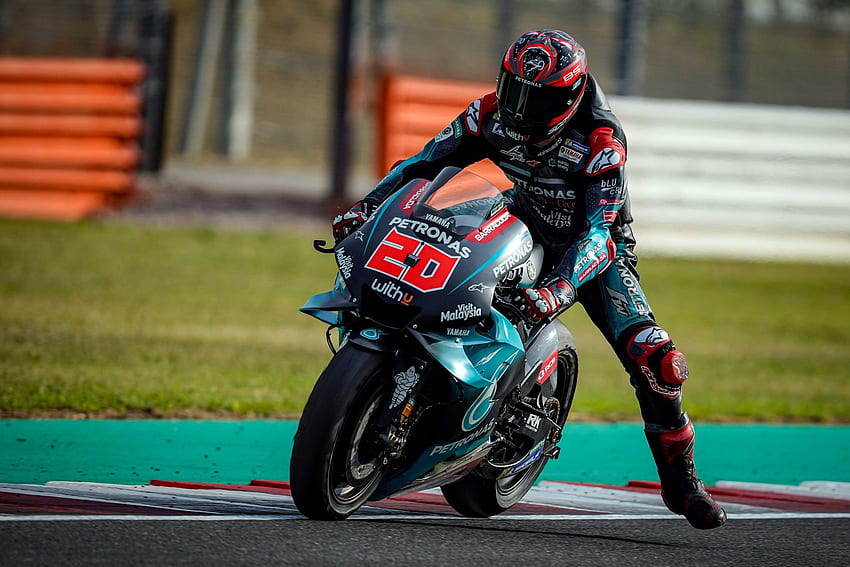 Fabio Quartararo Aragon 2019 MotoGP . IAMABIKER Sfondo HD