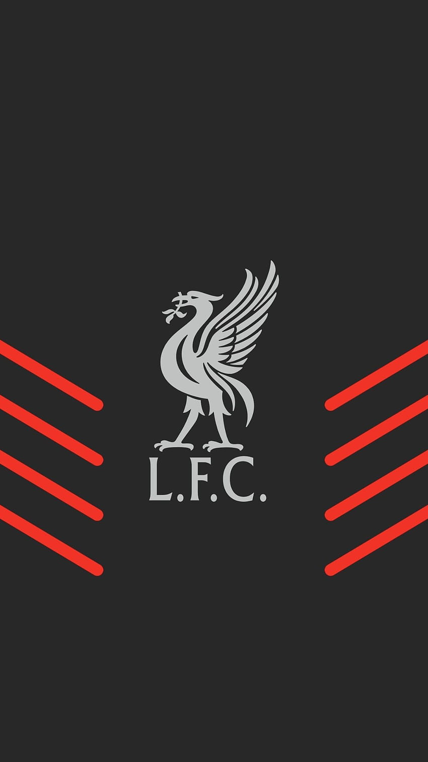 Przypnij tło, logo Liverpool FC Tapeta na telefon HD