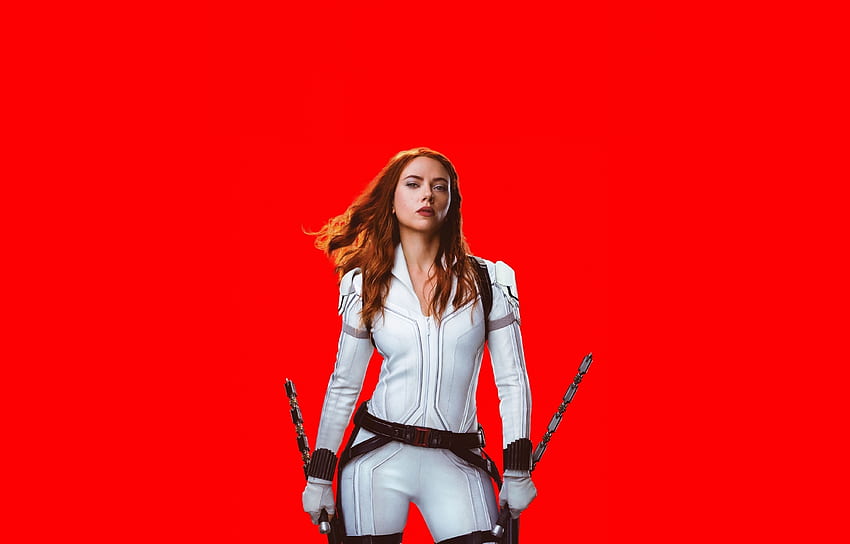 2020 movie, Black Widow, actress HD wallpaper