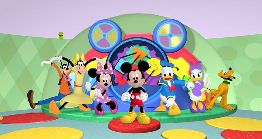 Mickey Mouse Clubhouse Background PNG - PNG All | PNG All